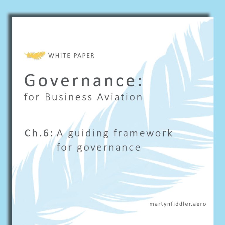 A Guiding Framework for Governance