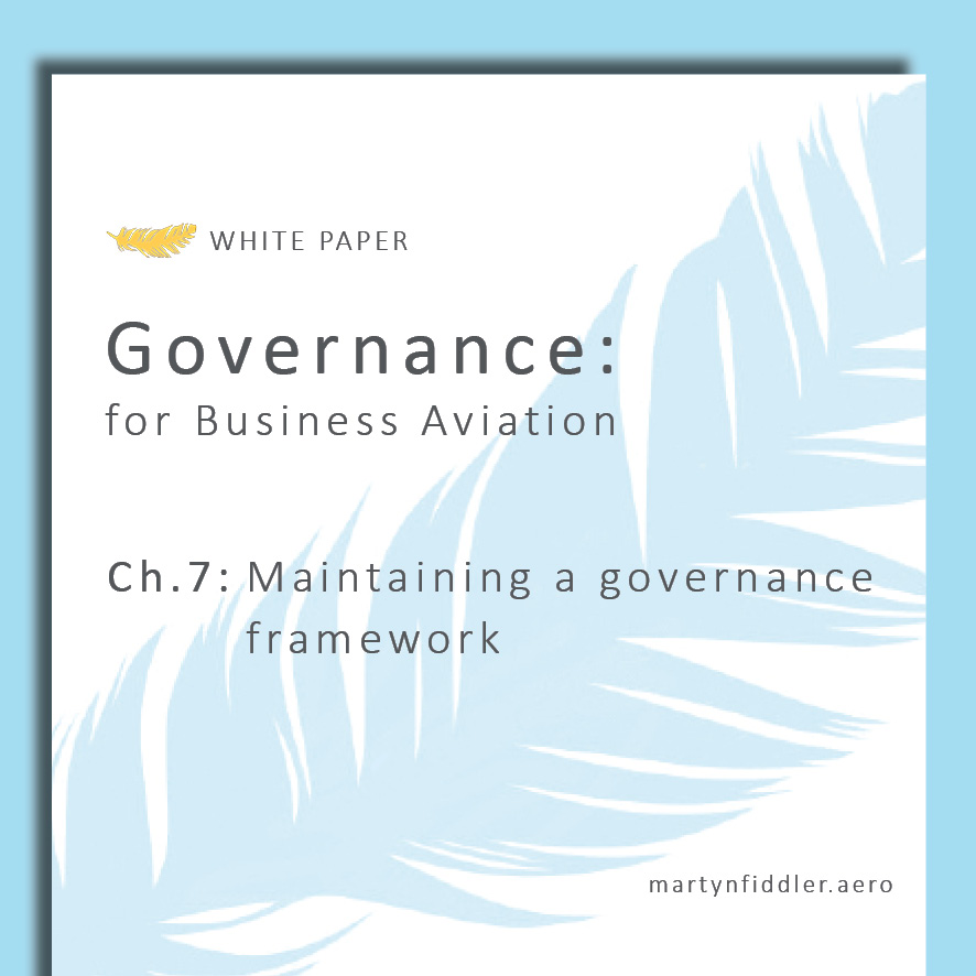 Maintaining a Governance Framework