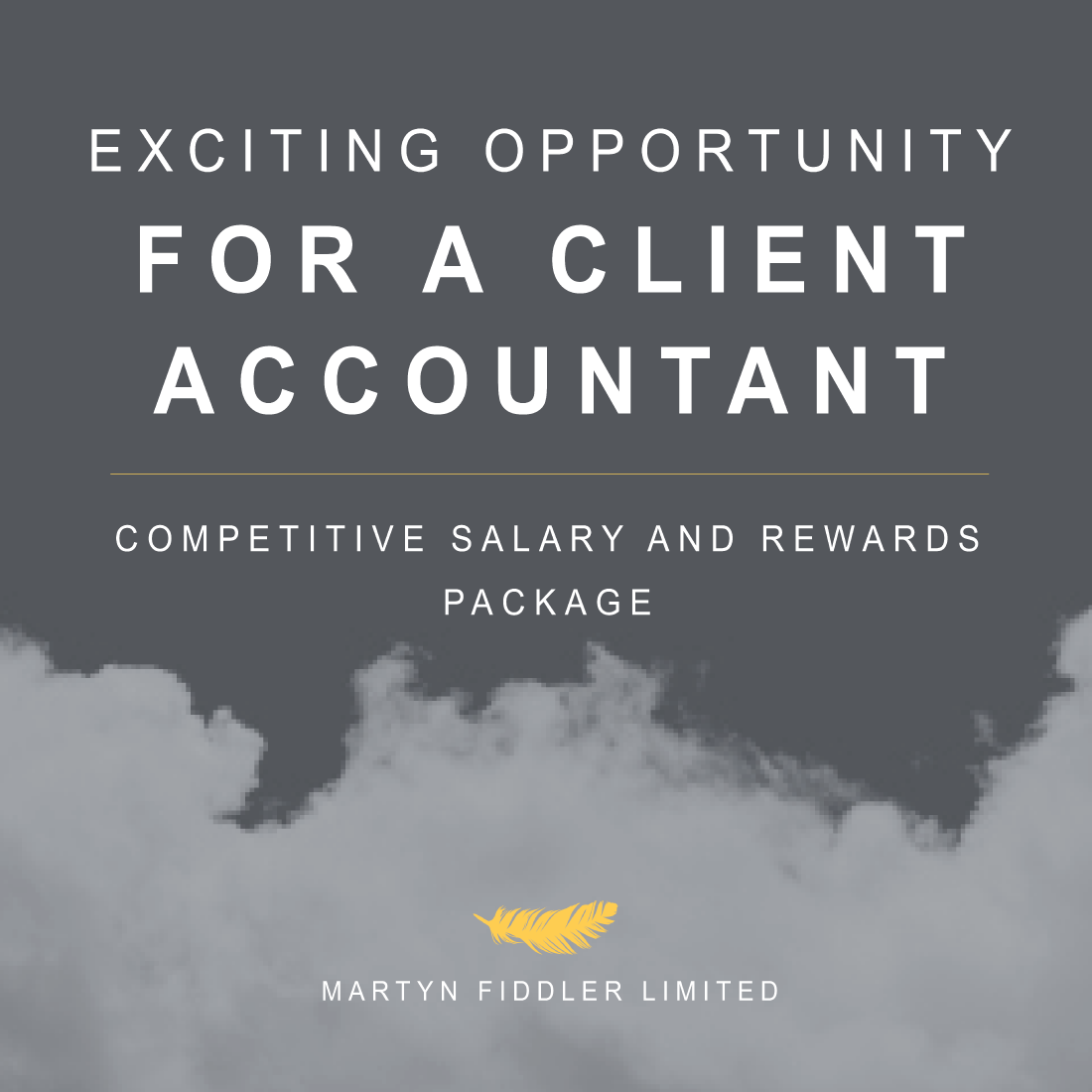 Exciting opportunity for a client accountant to join our IOM team!