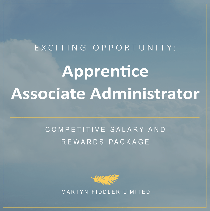 Exciting opportunity for an Apprentice Associate Administrator to join our team